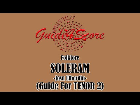 Soleram - Josu Elberdin (Guide For Tenor 2)
