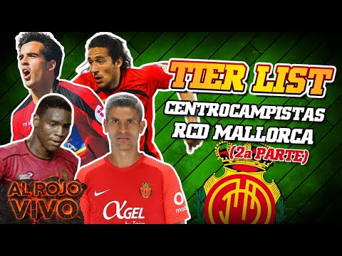 🏆 Los MEJORES CENTROCAMPISTAS de la HISTORIA del RCD MALLORCA | Parte 2 de 2 | TIERLIST 🥇