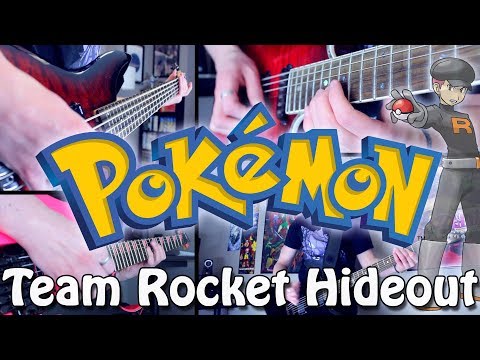 Team Rocket Hideout - Pokémon R/B/Y (Rock/Metal) Guitar Cover | Gabocarina96