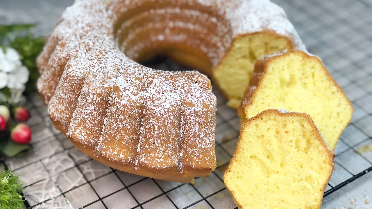 PIU' BUONO DEL MONDO!CIAMBELLONE SOFFICE e ALTO AL PROFUMO DI LIMONE LA RICETTA CLASSICA DELLA NONNA