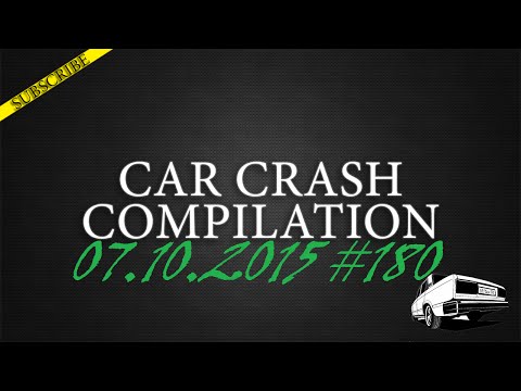 Car crash compilation #180 | Подборка аварий 07.10.2015 