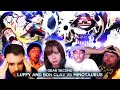 Luffy And Bon Clay Vs Minotaurus Reaction Mashup