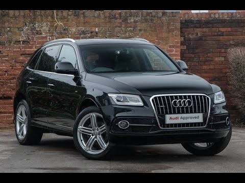 YL64UVC AUDI Q5 TDI QUATTRO S LINE PLUS S/S BLACK 2015, Leeds Audi