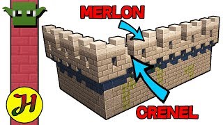 Minecraft Tutorial: Castle Wall