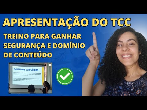 Como TREINAR para APRESENTAÇÃO DO TCC ? Confira Aqui