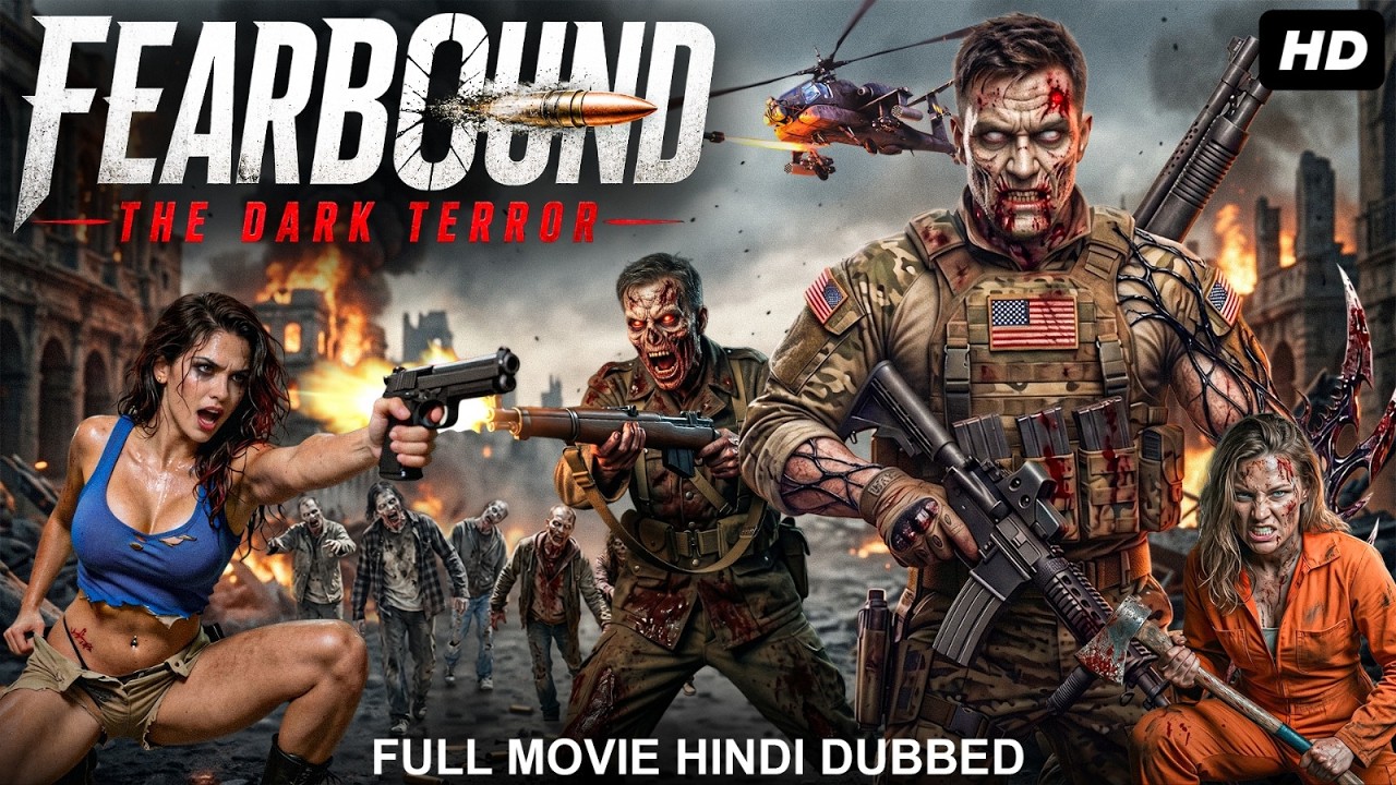 FEARBOUND: THE DARK TERROR - Hollywood Movie Hindi Dubbed | Kristina, Joseph | Horror Action Movie