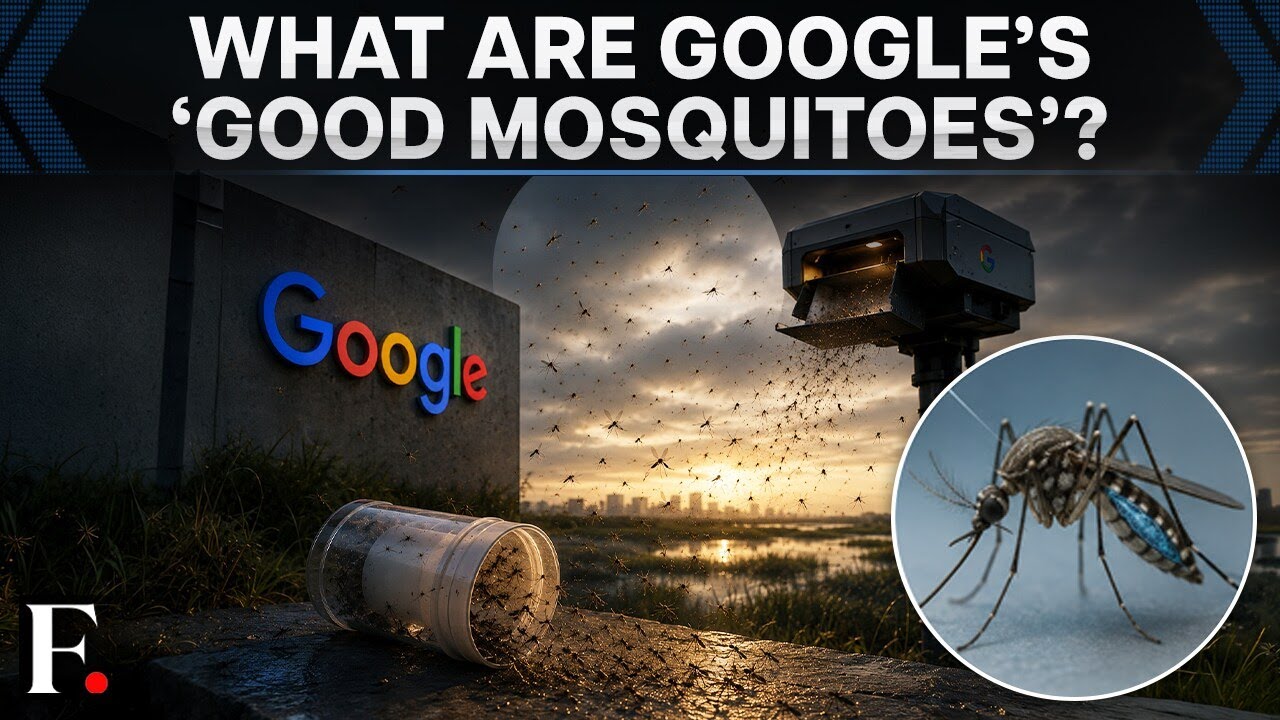 Why Google Wants To Release 64 Million 'Good' Mosquitoes In California & Florida | FP Videos