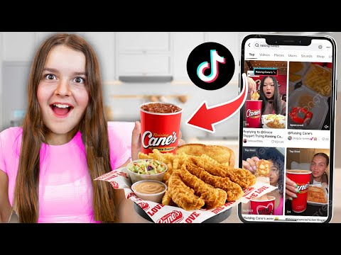 TikTok For You Page DECIDES WHAT we eat for a DAY!