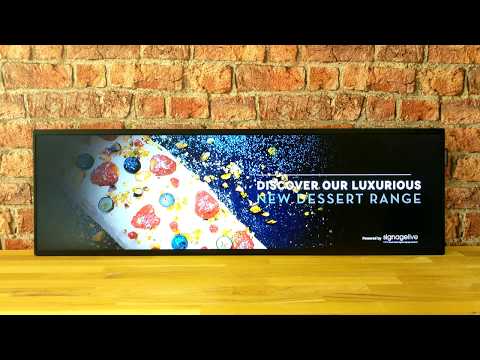 Samsung LED TV SH37F Stretched Displays