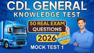 CDL Permit Test 2026 General Knowledge | CDL Written Test Prep (Official CDL Guide)