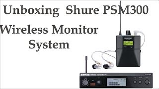 Video thumbnail for Shure PSM 300  Wireless Personal Monitor System  Unboxing (English Version) by John Soto Music