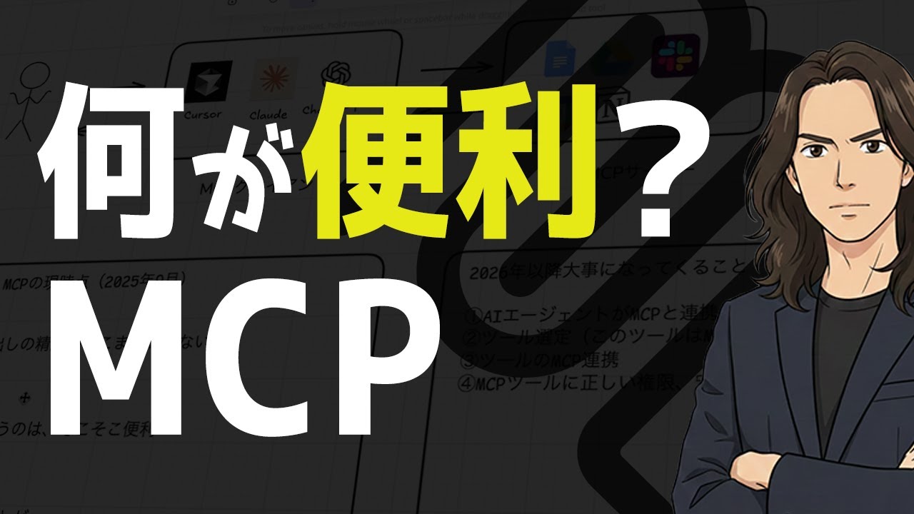 MCPってなに？MCPって何が便利？MCPのもたらす未来の働き方とは？【2026年トレンド】