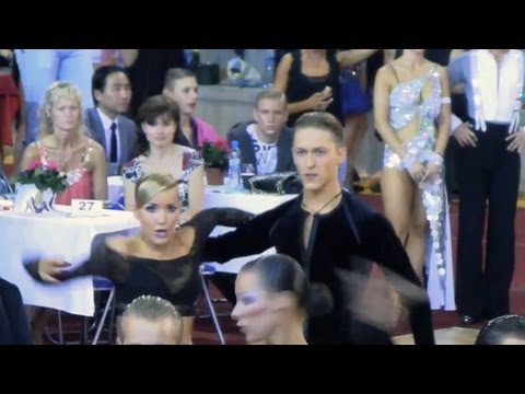 Janick Loewe - Pia Lundanes Loewe, Prague Open 2011, WDSF Int. open latin, 2. round - samba