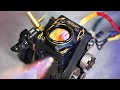 Tiny See Thru Engine In 4k Slow Motion