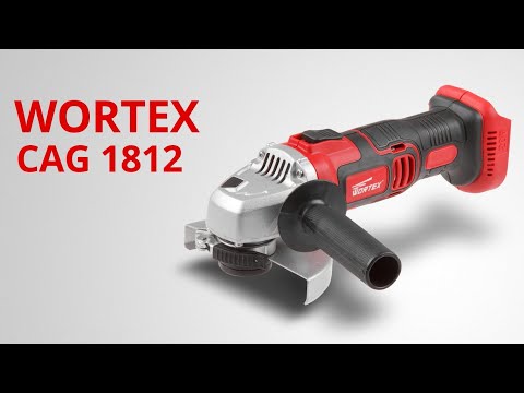 фото аккумуляторный ушм болгарка шлифовальная wortex (вортекс) lx cag 1812-1 e xlt бесщеточный, 18 в, 125 0