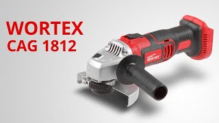 WORTEX CAG 1812 Аккумуляторная углошлифмашина