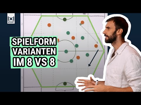 Kreative Spielformen: 8 vs. 8 - Taktiktraining im Fokus!