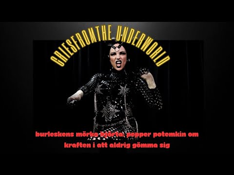 Burleskens mörka hjärta: Pepper Potemkin #PepperPotemkin #Burlesque #Interview #ArtAndIdentity