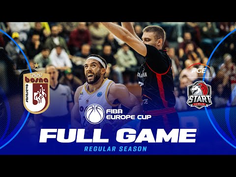 KK Bosna BH Telecom v PGE Start Lublin | Full Basketball Game | FIBA Europe Cup 2025-26