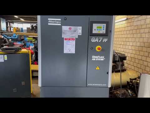 Schraubenkompressor Atlas Copco GA77 + Tank - Nr. 969