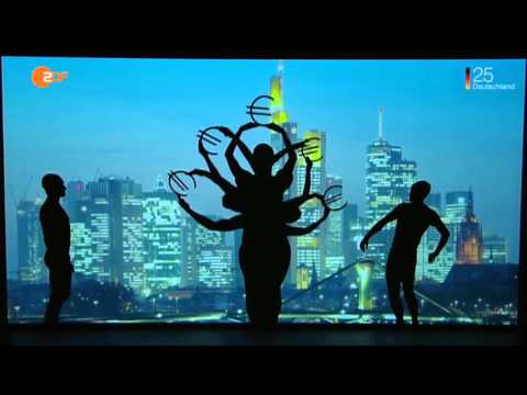 Die Mobilés beim Festakt "25 Jahre Deutsche Einheit" Shadow Dance