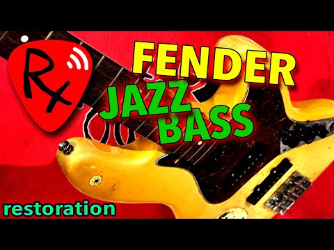 Fender Jazz Bass Restoration - rewiring - part 1