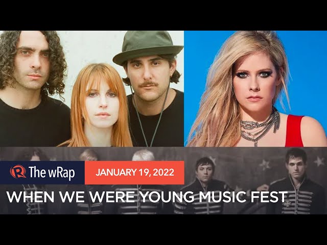 Heads-up, emo kids! My Chemical Romance, Paramore, Avril Lavigne to perform in 1 festival