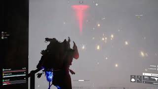 big fight on space port