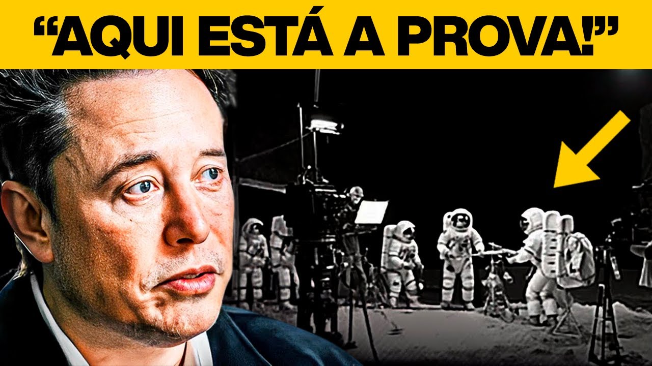 Elon Musk: “As pessoas não percebem o erro do pouso na Lua!”