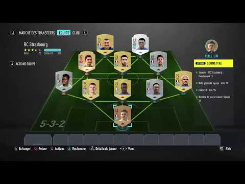 FIFA20 SBC / DCE LIGUE 1 CONFORAMA - RC STRASBOURG - SOLUTION PAS CHER