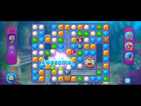 Fishdom Atlantis Cup Super Hard Level 555 use Lucky Horseshoe May 10 2023