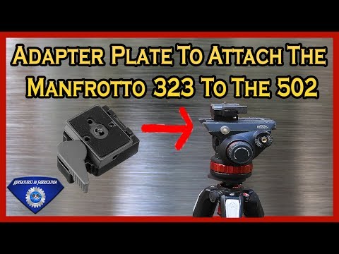Manfrotto greito atjungimo adapteris 323 video