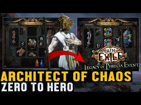 FAST AND FUN - Architect of Chaos - From Zero to Hero - Path of Exile - Phrecia 3.27