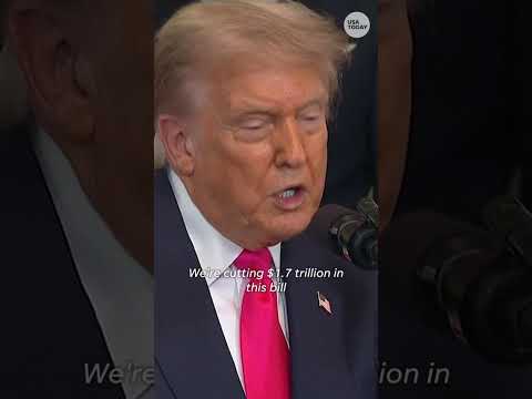 Trump urges lawmakers to pass 'Big, Beautiful Bill' Shorts