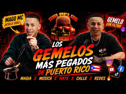 🚨 LOS GEMELOS MÁS PEGADOS DE PUERTO RICO LLEGARON A SIN PELOS 😳🔥