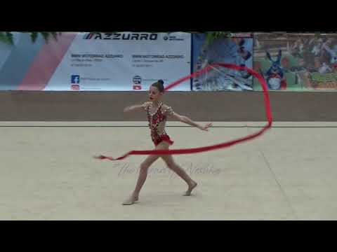 Ela POLAK (SLO) ribbon - 2020 Corbeil junior AA
