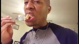 Trying tofu chicken for the first time