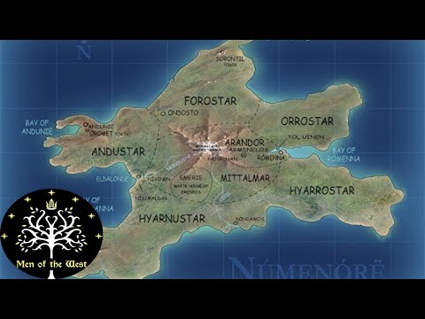 Complete Timeline of Númenor (Rise and Downfall) - Region Spotlight
