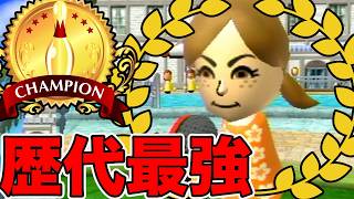 卓球の世界チャンピオンが強すぎる【wii sports resort】