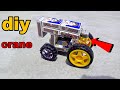 How To Make Matchbox Ki Crane Crane Kaise Banaen Crane Banane Ka Tarika Machis Ki Crane