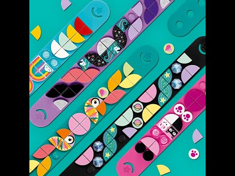 Конструктор LEGO DOTs «Браслет Радуга» 41900 / 33 детали