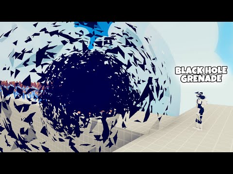 NEW BLACK HOLE GRENADE vs EVERY FACTION | TABS Totally Accurate Battle Simulator