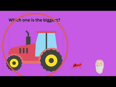 Let's learn about size