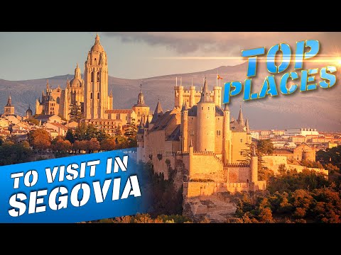 Segovia. Spain beautiful towns. Top things to visit 4K 50p