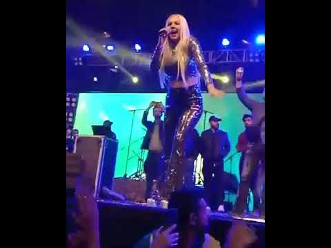 Sandra N live performance in Karachi