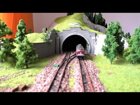 Modellbahn Spur N / 1:160 -  Teil 25 - Änderungen , Fotos und Zugfahrten