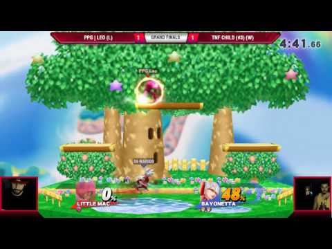 VS Weekly 7/13/17 - Grand Finals - Leo (Diddy) vs Child (Bayonetta) - Smash 4