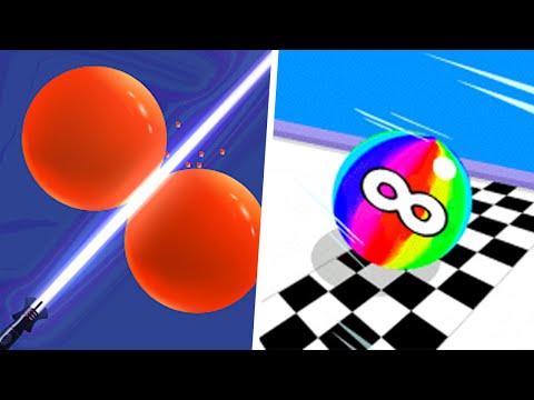 Ball Run Infinity vs Laser Bubbles - Max Level Gameplay (Part 3) 123456789