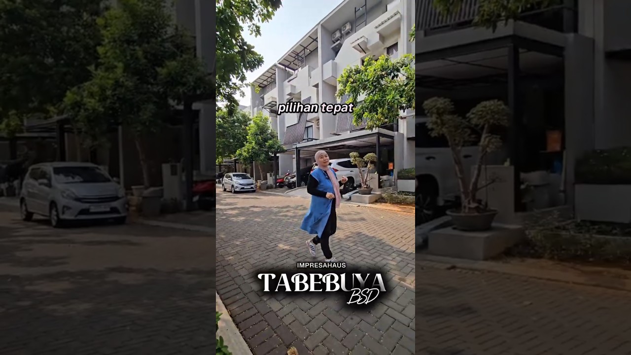 Di Jual Rumah Hoek 3 Lantai Furnished di Tabebuya BSD