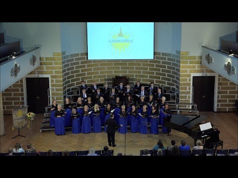 Kora "Gaismaspils" 70 gadu jubilejas koncerts (1.daļa)